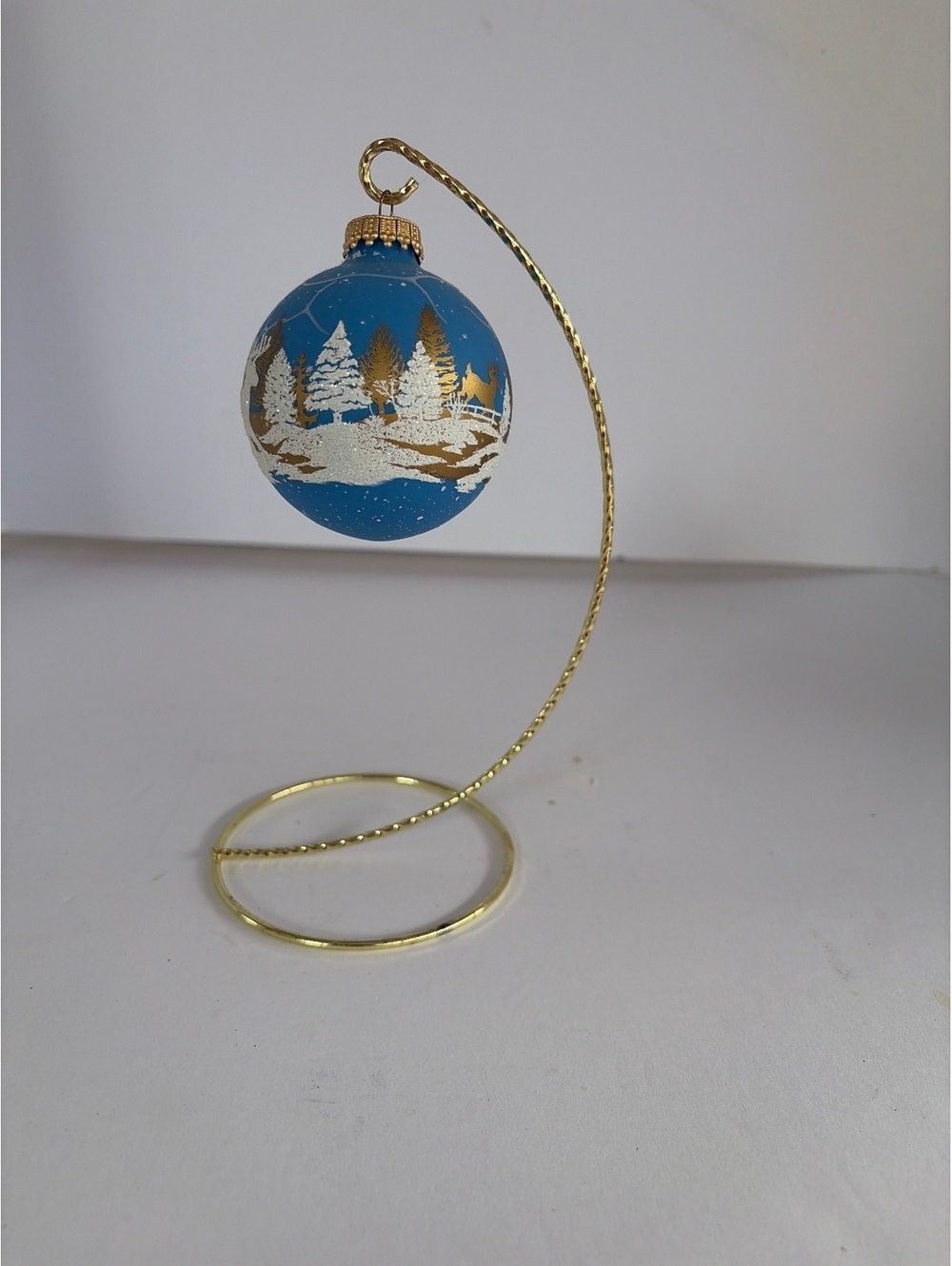 Christmas Deer Ornament with Stand